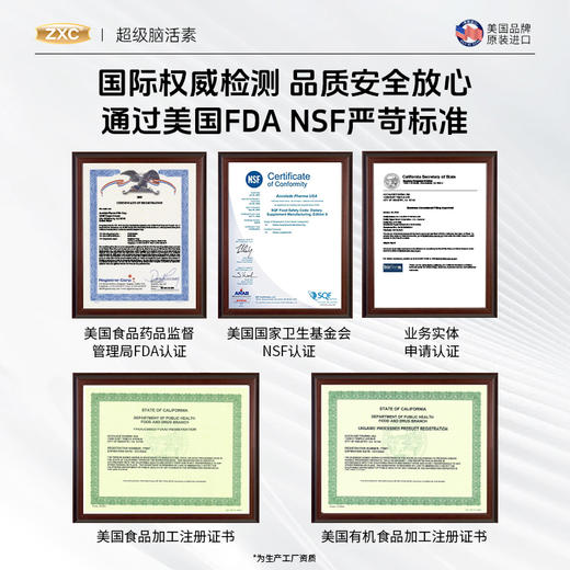 ZXC脑活素ps神经酸DHA强力脑营养学生中老年呆小脑萎缩记忆力增强 商品图3