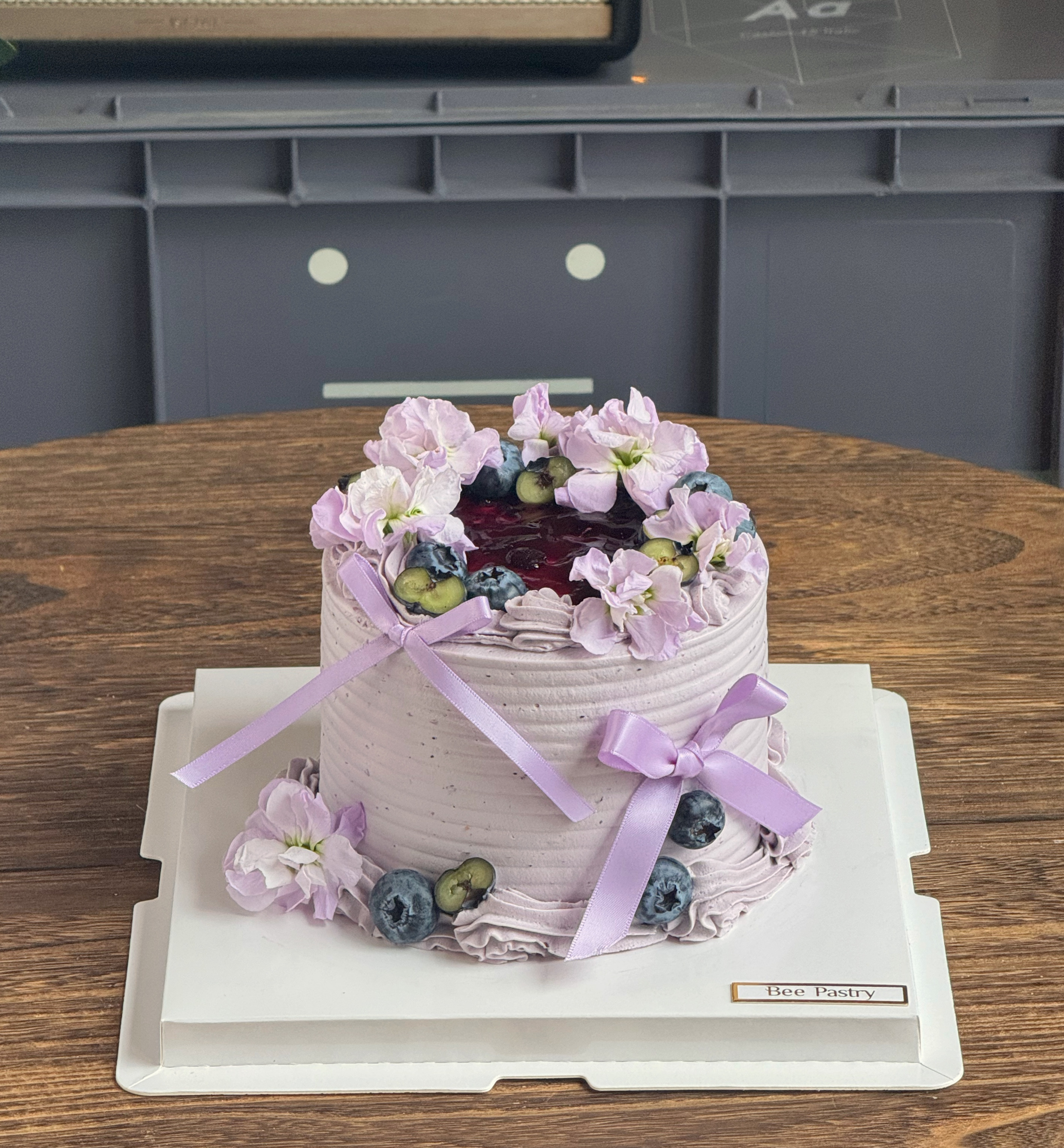 春日蓝莓蛋糕 n   