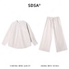SDSA男装2026新款高贵轻奢松弛感透气通勤休闲两件套衬衣+阔腿裤 商品缩略图0