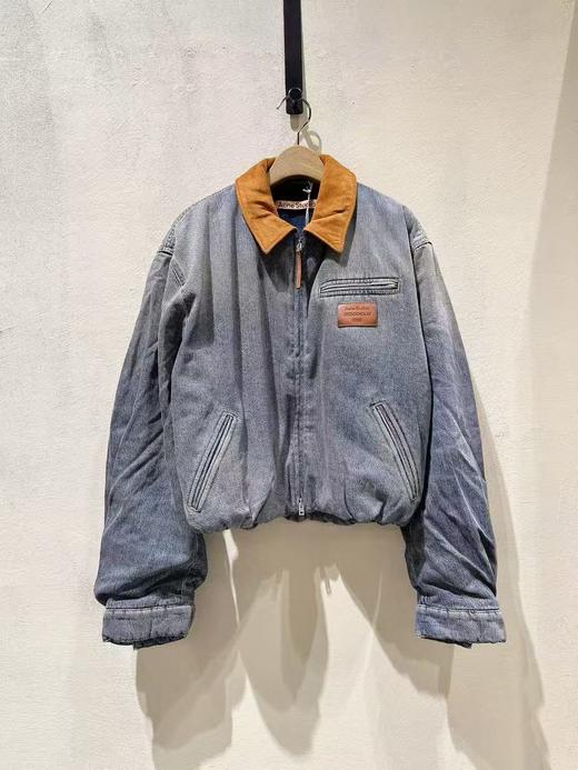 女款拉链牛仔外套la001 商品图0