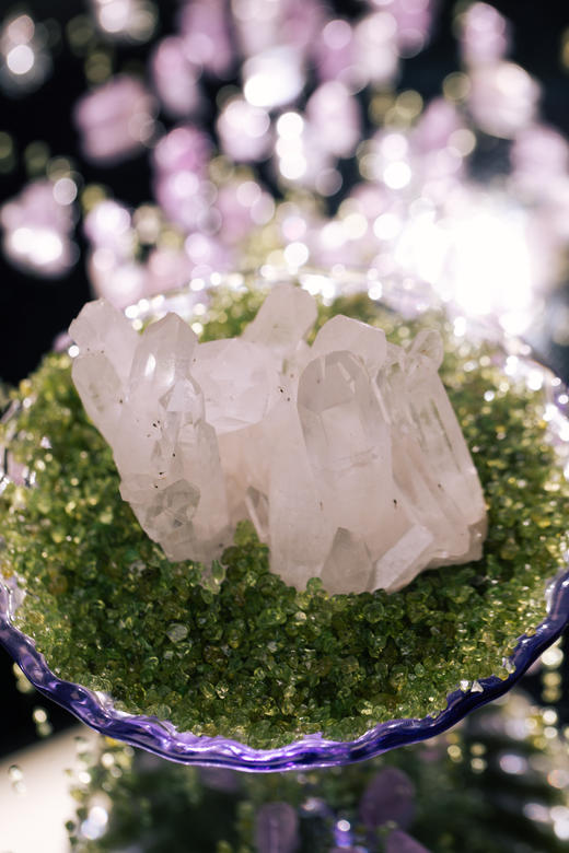 迷罗元和堂 | 水晶盆栽大号 | 白水晶簇晶花 | 多样性随机发【器悟雅玩】 商品图3