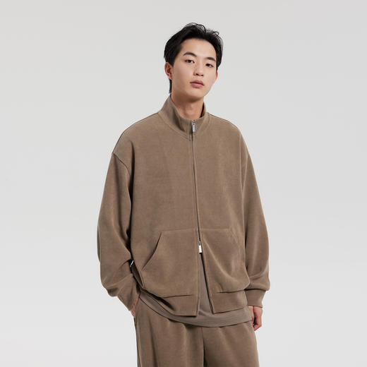 MODE COMMUTER | MC欧棉绒开襟立领卫衣MCF131104A 商品图3