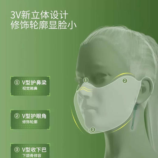 蕉下小颜护眼角口罩AL83424漫暮黑 商品图3