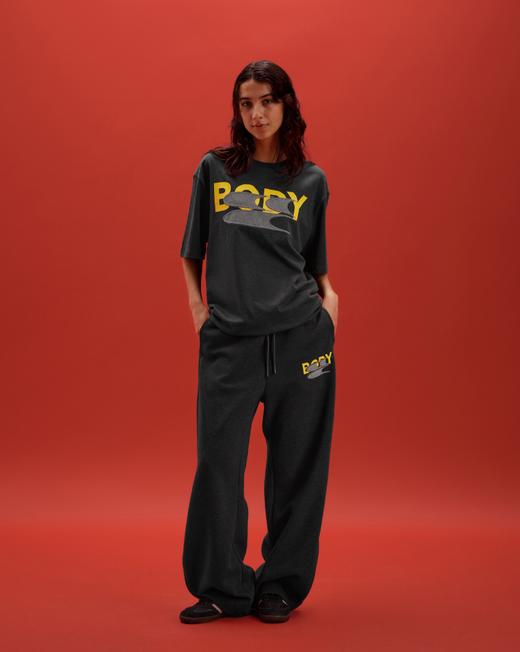 CryingCenter联名bofc 复古弯刀卫裤空气层毛毡贴布BODY 商品图4