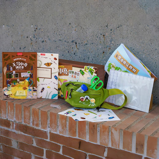 【无穷小亮讲昆虫】我的昆虫学入门书，跟着小亮玩昆虫，发现探索大自然的乐趣 昆虫插画科普 商品图6