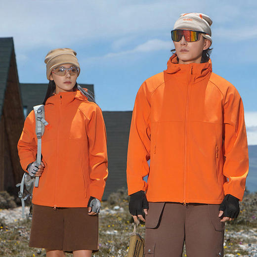 意大利户外品牌 Marco Azali 户外软壳风衣外套 时尚版型 防风透气 男女同款 MA26655 8色可选 商品图4