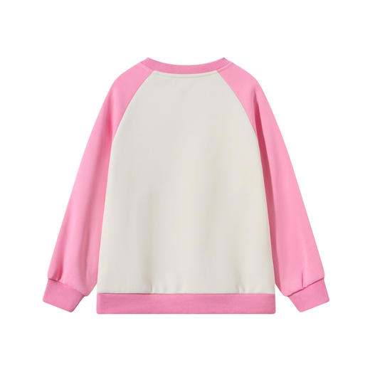 【MQD】童装女大童26春季新款儿童拼接撞色甜美可爱学院风长袖卫衣 商品图2