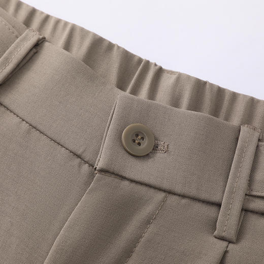 GXG男装26夏季简约时尚舒适弹力商务通勤直筒西裤男式休闲裤K&C 商品图8