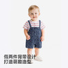 【商场同款】英氏婴儿连身衣宝宝夏连体衣男宝假两件牛仔短袖哈衣 商品缩略图4