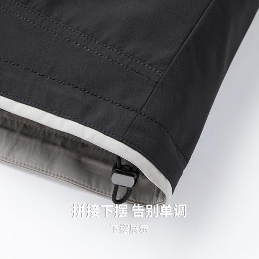 【休闲风】圣得西时尚工装连帽夹克外套男款2026新款春季撞色上衣 商品图7