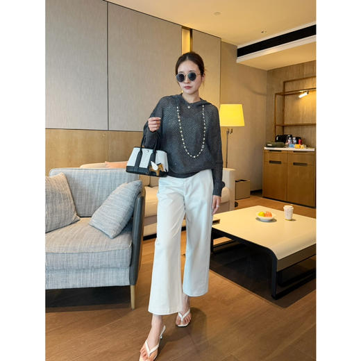 2603114   “经典至上”九分梧桐裤 棉西裤 商品图12