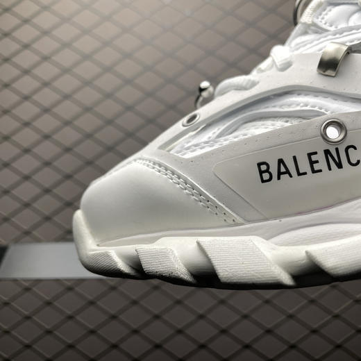 春季特惠💰720 巴黎世家 Track Sneaker 巴黎世家三代 环扣款 户外概念复古老爹鞋 商品图5