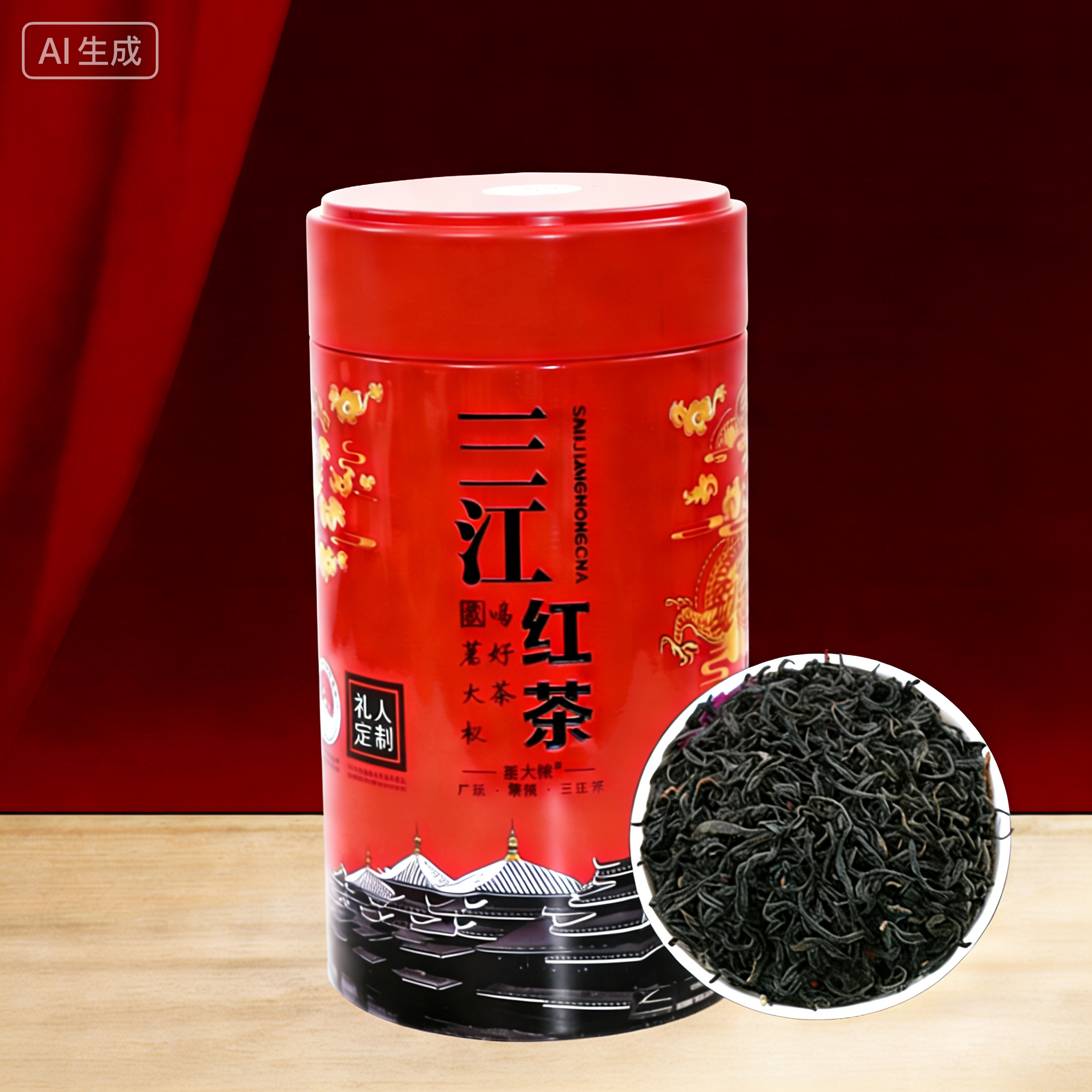 茗大叔三江红茶|源自广西三江的茶叶 茶汤红亮晶莹剔透 入口回香【清明期间正常发货】