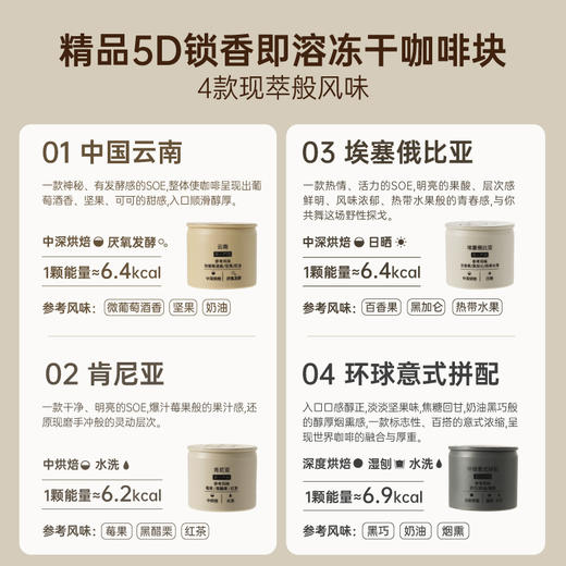 永璞 5D锁香冻干咖啡块（8颗装）多规格 商品图9