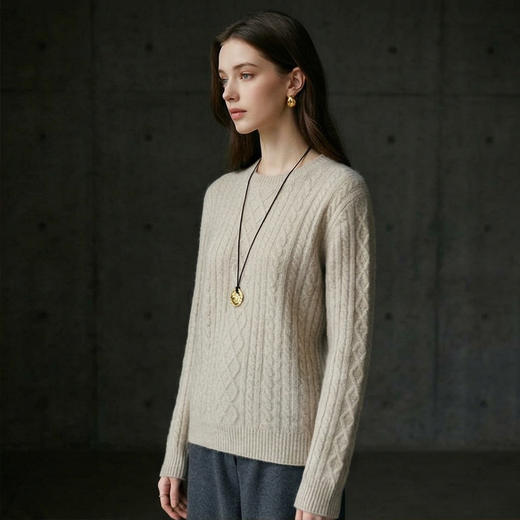 PALUOPO/PL圆领女衫ET255212R/约重300g帕罗 商品图6