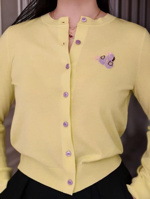 【3.6上新】早春鹅暖🌸云雀黄羊绒开衫 商品图13