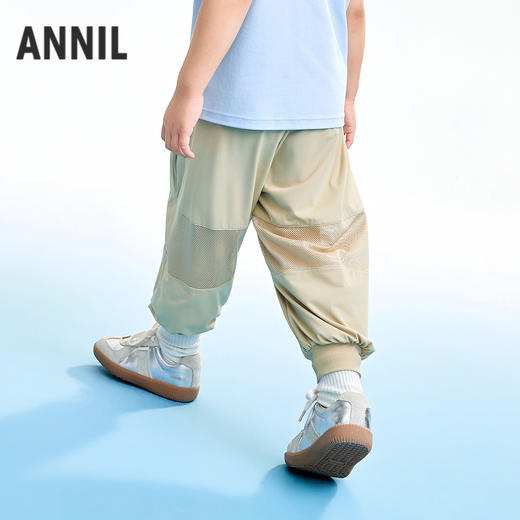 【实体店同款】男女童全腰针织长裤夏季新款安奈儿童装XM626099 商品图2