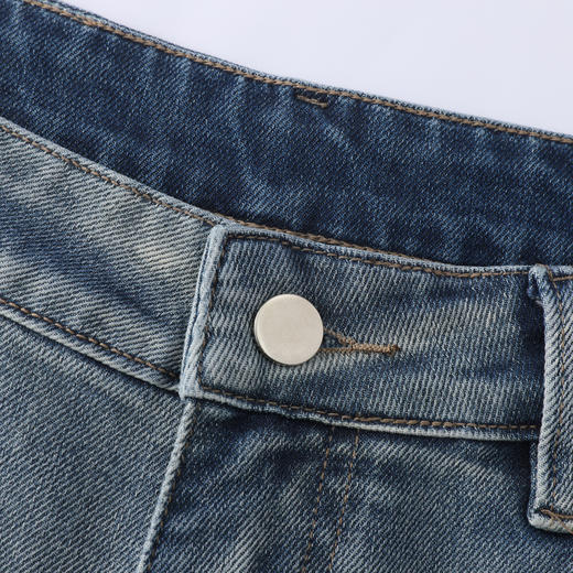 GXG男装26春季潮流百搭宽松直筒裤时尚休闲弹力舒适男式牛仔长裤K&C 商品图7