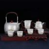 子佩集S999银【云影仙踪】嵌金提梁壶小茶壶公道杯摆件茶杯摆件茶具套装【ZJ011】【ZJ002】【ZJ003】【ZJ013】原创作品2311 商品缩略图0