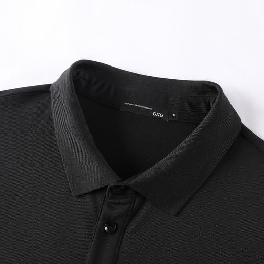 GXG男装【凉感透气】26夏季简约翻领日常通勤休闲男式短袖POLO衫K&C 商品图2