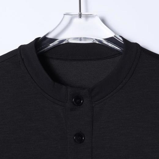 R76519SDSA男装2026新款高贵轻奢简约休闲纯色纽扣开衫长袖卫衣百搭上衣 商品图5