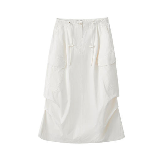 Marc O'Polo/MOP 夏季新款时尚吸湿速干大口袋褶皱纹半身裙子女士 商品图4