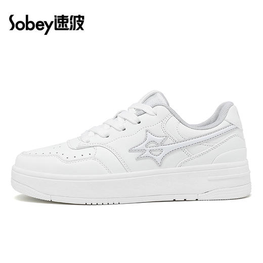sobey速波超轻耐磨皮质板鞋 | 男女同款、时尚舒适、休闲百搭 商品图3
