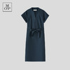 半开襟立领短袖连衣裙 商品缩略图0
