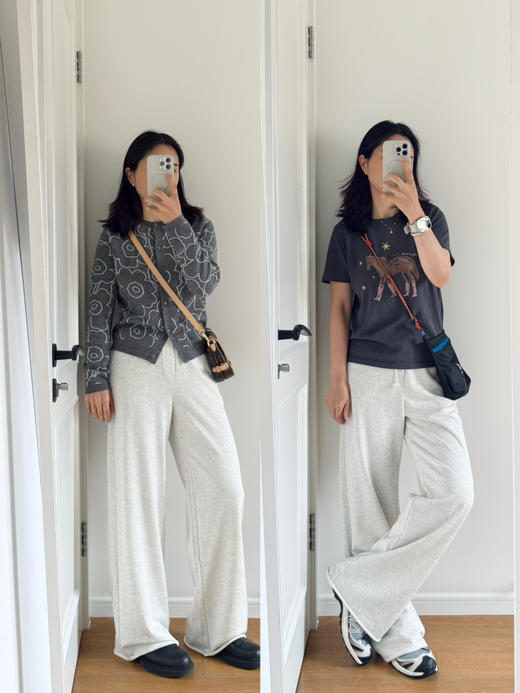 26春夏--腿型救星~巨显瘦显腿直毛边脚口直筒休闲裤【包邮+三天无理由退换】 商品图6