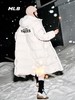 【限时秒杀】MLB男女同款长款字母标连帽羽绒服3ADJV4056【无货退款】 商品缩略图3