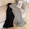 【奢姿好物】软到骨子里！【骆柒柒-Lu感天丝棉空气瘦瘦喇叭裤】触感如云般轻柔细腻，天丝莱赛尔成分吸湿透气强，翘臀提拉腰线利落又立体，微喇叭裤型显身材不紧绷 超显瘦！ 商品缩略图5