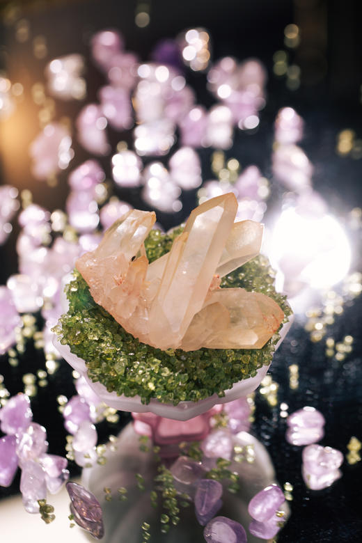 迷罗元和堂 | 水晶盆栽小号 | 白水晶簇 晶花 | 多样性随机发【器悟雅玩】 商品图6