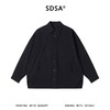 SDSA男装2026新款高贵轻奢设计感衬衫宽松不规则下摆长袖衬衣百搭 商品缩略图0