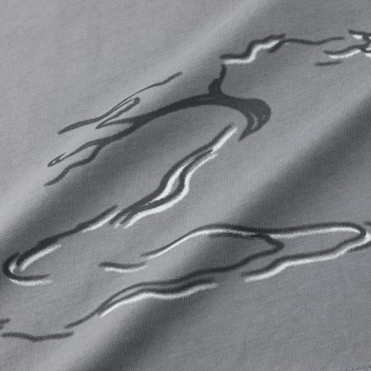 GXG男装【100%棉】26夏季日常通勤简约百搭青年休闲男式短袖T恤K&C 商品图5