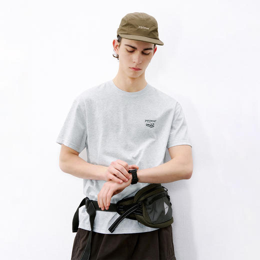 714street吸湿速干户外印花短袖男 2026夏季潮牌宽松凉感情侣T恤 商品图1