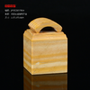孤品17864木纹石如意钮方章落款章参展比赛3.5*3.5*5.0cm 商品缩略图0
