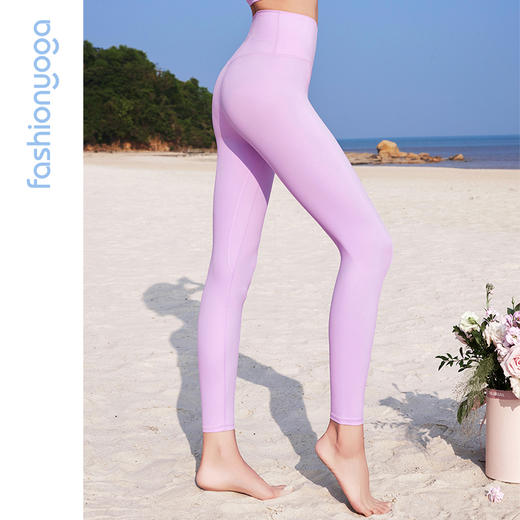 凡圣瑜伽基础薄裸感九分裤 FC14936 商品图7