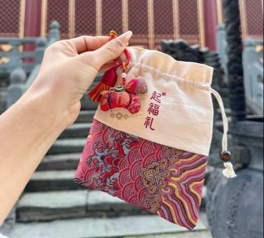 两件送帆布袋 可溯源 武当直发【起福礼 非遗宋锦包挂/钥匙扣】多种款式 开年必备 商品图5
