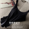 免bra坑条螺纹真丝晓星氨纶大露背收副乳背心8921 /撞色背心8930  高弹显瘦，时髦舒适，自带固定无痕胸垫，轻盈贴肤 商品缩略图2