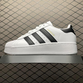 春季特惠💰360 AD 阿迪 Superstar XLG 金标 贝壳头厚底款低帮休闲板鞋