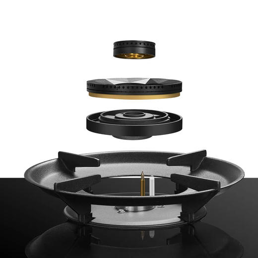 GREE格力 天然气燃气灶 烈焰爆炒 聚热节能 JZT-QS17B 黑色 商品图4