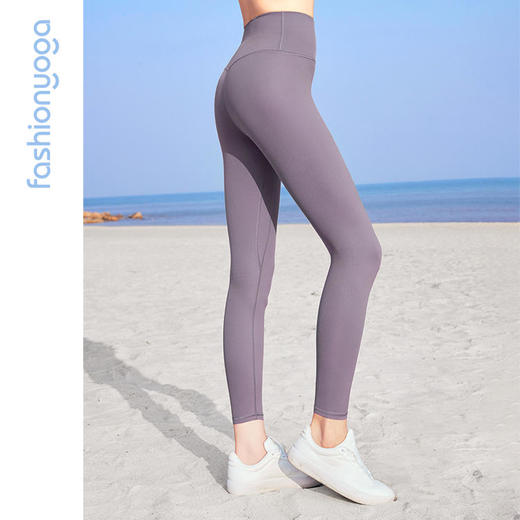 凡圣瑜伽基础薄裸感九分裤 FC14936 商品图6