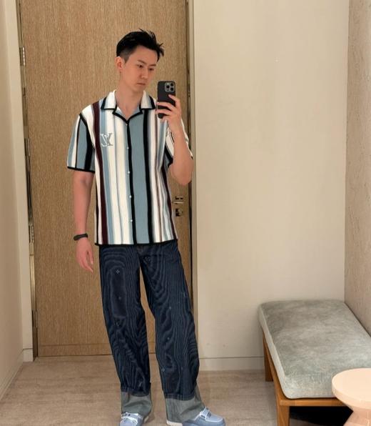 驴家25ss提花木纹牛仔长裤（DY） 商品图4