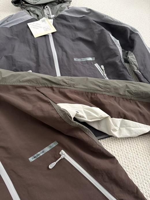 【xb1-01741】新系列情侣户外防风拼色连帽夹克/外套！！ 商品图2