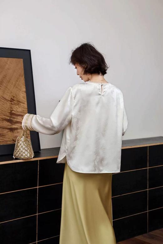 烟暖初妆|精美斜襟刺绣上衣（一口价） 商品图3