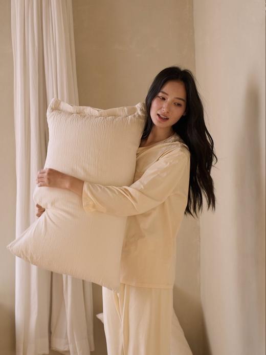 【多妈团购 无印家居风拼色家居服9841】超柔软，穿上都舍不得脱~93.9%棉，吸湿透气，细腻清爽，宽松剪裁，身材包容性绝了-连横 商品图14