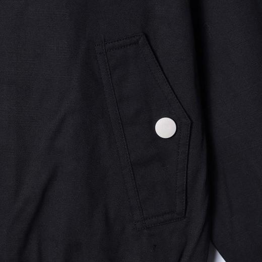 SDSA男装2026新款高贵轻奢复古设计感纯色拉链翻领夹克外套百搭 商品图2