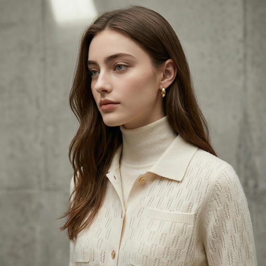 PALUOPO/PLT恤领女开衫E21877-C/约重290g帕罗 商品图8