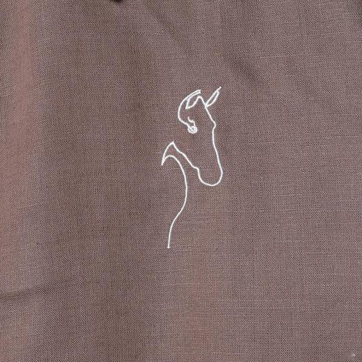 29742SDSA男装2026新款高贵轻奢韩版简约刺绣衬衫宽松休闲简约长袖衬衣 商品图4