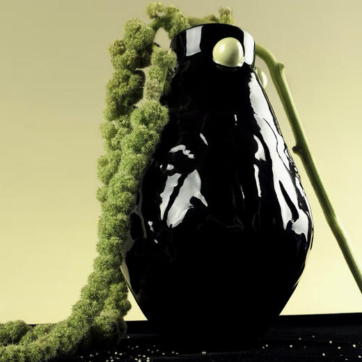 肆楼/「隐士」陶瓷浮雕花瓶 商品图3